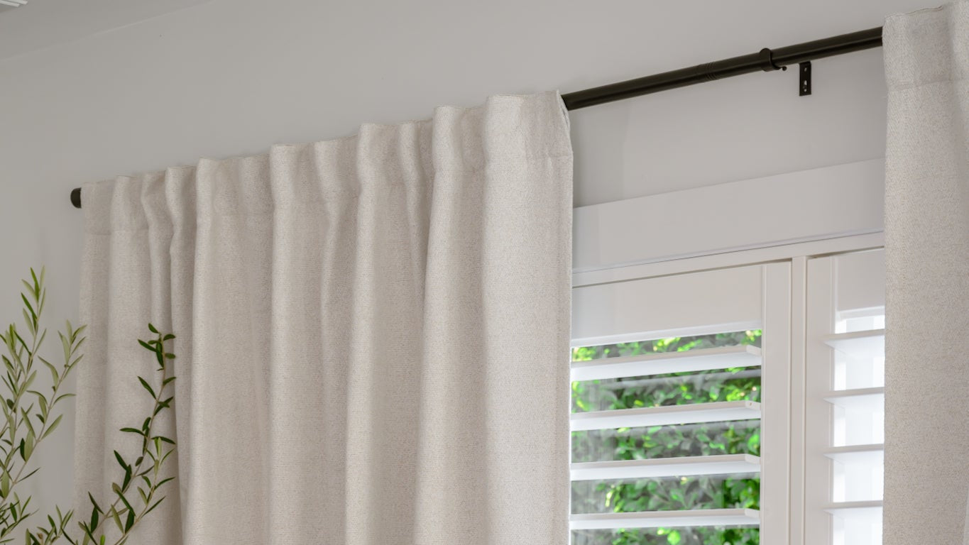 Modular Curtain Rods for a Custom Look