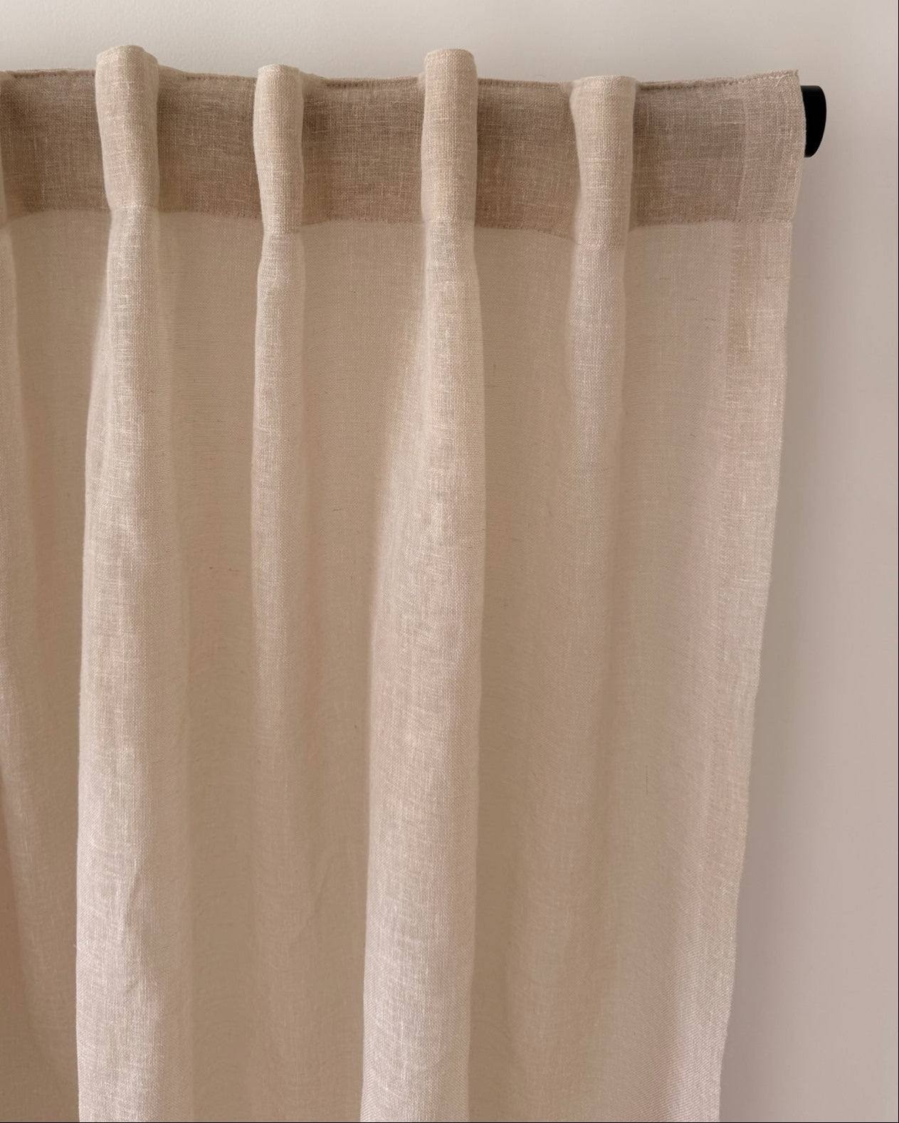 The Soho Sheer Curtain - Natural
